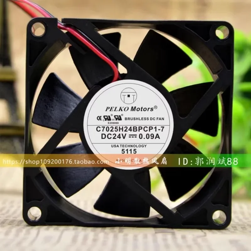 Новый вентилятор процессора для PELKO MOTORS C7025H24BPCP1C-7 24 В 0,09 А инверторный вентилятор 7 см 7025 70*70*25 мм
Новый вентилятор процессора для PELKO MOTORS C7025H24BPCP1C-7 24 В 0,09 А инверторный вентилятор 7 см 7025 70*70*25 мм