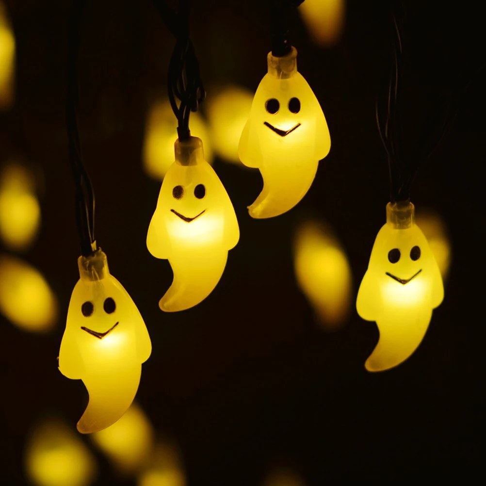 LED Ghost Light String Solar Halloween Decorations Outdoor Party Lights Yard Lawn
LED Ghost Light String Solar Halloween Decorations Outdoor Party Lights Yard Lawn