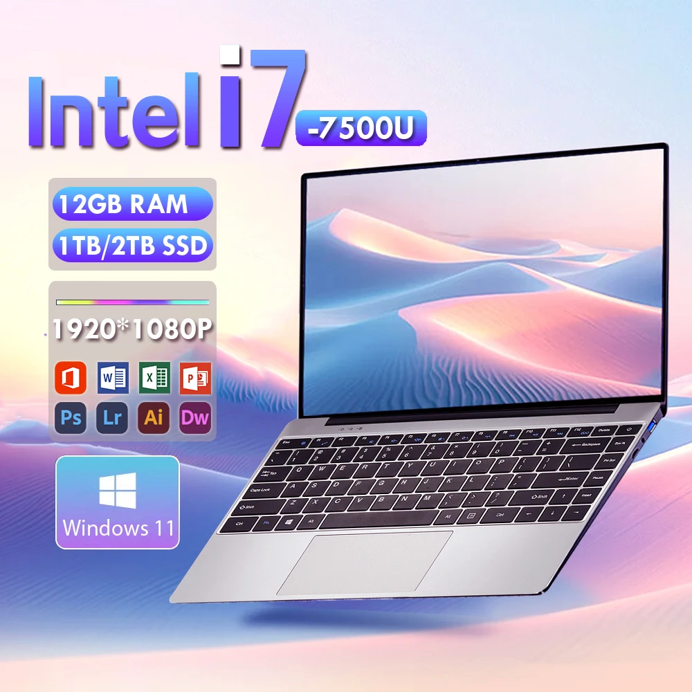 Портативный ноутбук Windows 11 Pro intel core i7-7500U Ноутбук ПК Ноутбук 1920*1080P 12 ГБ ОЗУ 1 ТБ 2 ТБ SSD 180 ° открытый ПК
Портативный ноутбук Windows 11 Pro intel core i7-7500U Ноутбук ПК Ноутбук 1920*1080P 12 ГБ ОЗУ 1 ТБ 2 ТБ SSD 180 ° открытый ПК