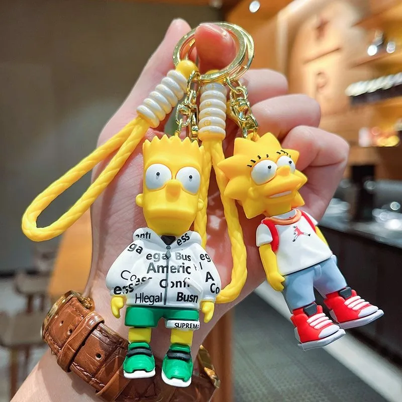 The Simpsons Cute Cartoon 3D Keychain is suitable for daily high-value DIY decoration and couple gifts for cars and backpacks
The Simpsons Cute Cartoon 3D Keychain is suitable for daily high-value DIY decoration and couple gifts for cars and backpacks