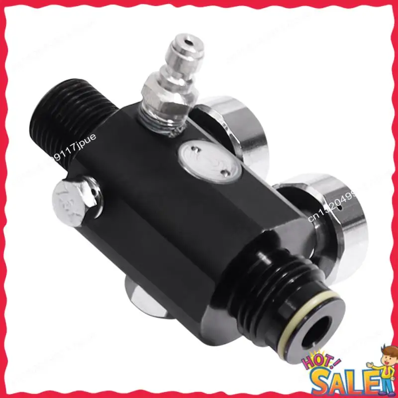 BOFO 5/8-18UNF Dual Gauge Pressure Regulator Valvula Reguladora Pneumatic Air Valve Fill Station Durable Easy Install
BOFO 5/8-18UNF Dual Gauge Pressure Regulator Valvula Reguladora Pneumatic Air Valve Fill Station Durable Easy Install