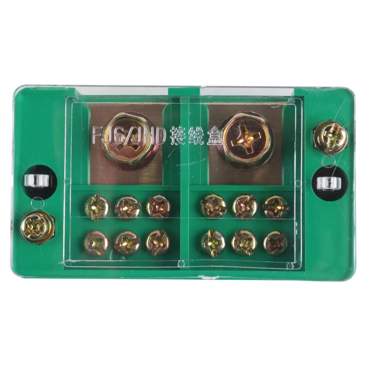 ABGN Single Phase 2-in 6 Outgoing Terminal Box Household Distribution Box Junction Box Terminal Block 220 V(6 Out)
ABGN Single Phase 2-in 6 Outgoing Terminal Box Household Distribution Box Junction Box Terminal Block 220 V(6 Out)
