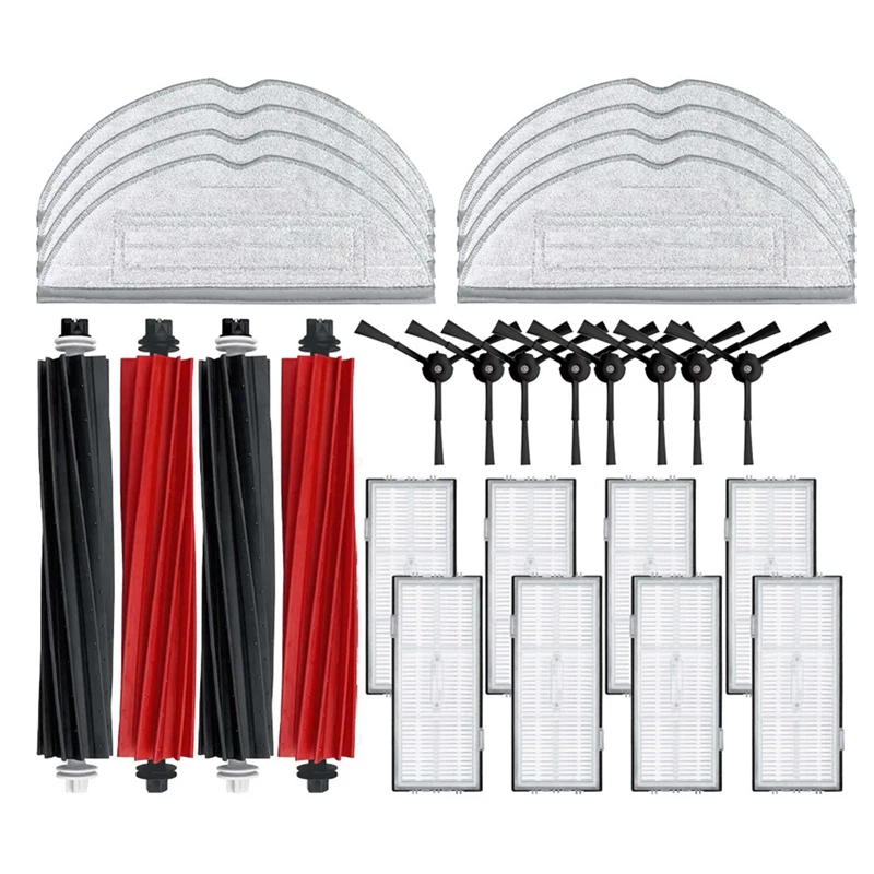 For Roborock S8/S8 Plus Replacement Spare Parts Roller Main Side Brush Hepa Filter Mop Pad Cloth Rag Parts Accessories
For Roborock S8/S8 Plus Replacement Spare Parts Roller Main Side Brush Hepa Filter Mop Pad Cloth Rag Parts Accessories