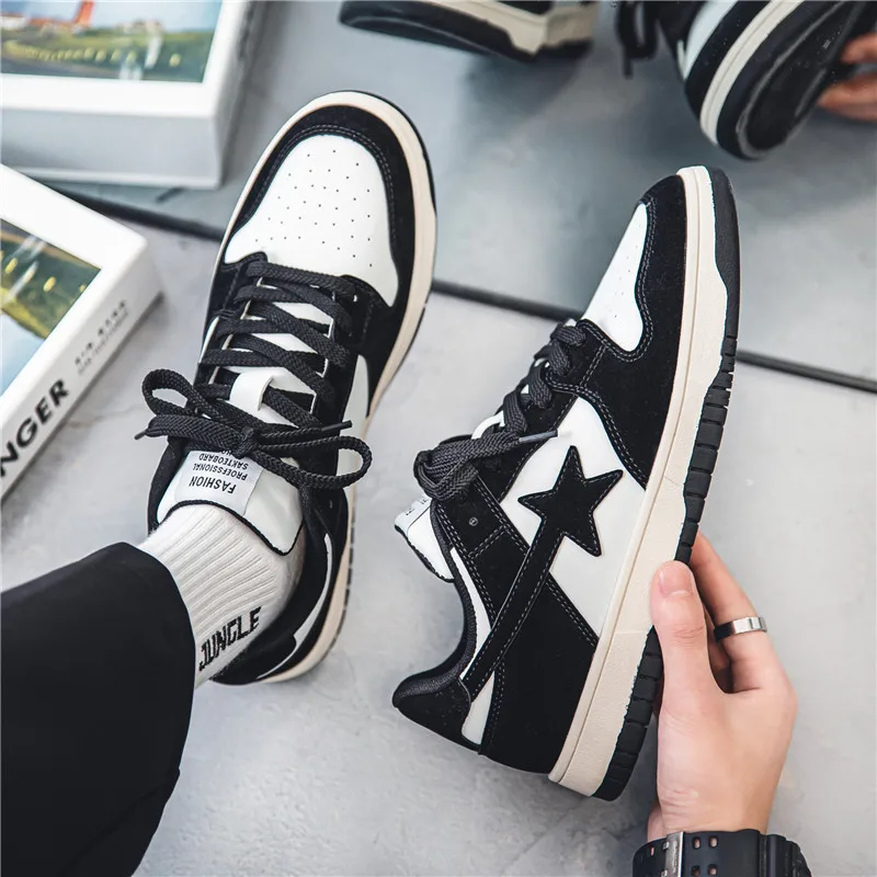 Low-Top Men's Sneakers Design Sensation Board Shoes Spring Versatile Casual Star Shoes Low Help Sports White German Training ...
Low-Top Men's Sneakers Design Sensation Board Shoes Spring Versatile Casual Star Shoes Low Help Sports White German Training ...