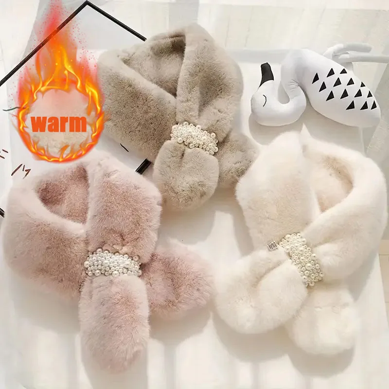 Элегантный черный шарф из искусственного кроличьего меха для женщин, мягкий плюшевый неэластичный ветрозащитный зимний утеплитель для шеи, стильный модный аксессуар 
Элегантный черный шарф из искусственного кроличьего меха для женщин, мягкий плюшевый неэластичный ветрозащитный зимний утеплитель для шеи, стильный модный аксессуар