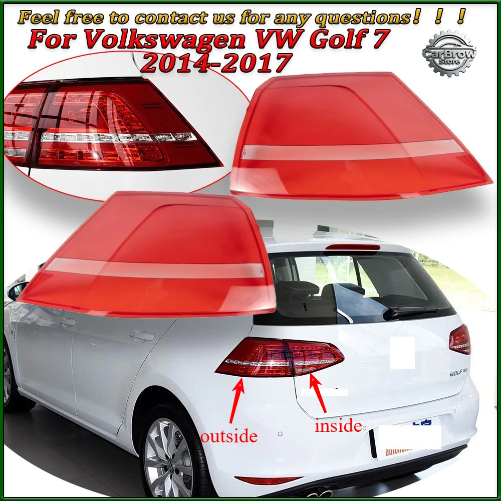 Rear Signal Parking Light Shell For Volkswagen VW Golf 7 2014 2015 2016 2017 Replacement Outside Taillight Tail Lamp Cover
Rear Signal Parking Light Shell For Volkswagen VW Golf 7 2014 2015 2016 2017 Replacement Outside Taillight Tail Lamp Cover