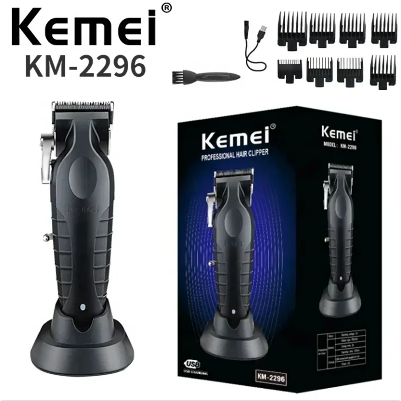 Cortadora De Pelo Profesional Electric Hair Cutting Machine Rechargeable Kemei Km-2296 hair trimmer kemei hair clipper
Cortadora De Pelo Profesional Electric Hair Cutting Machine Rechargeable Kemei Km-2296 hair trimmer kemei hair clipper