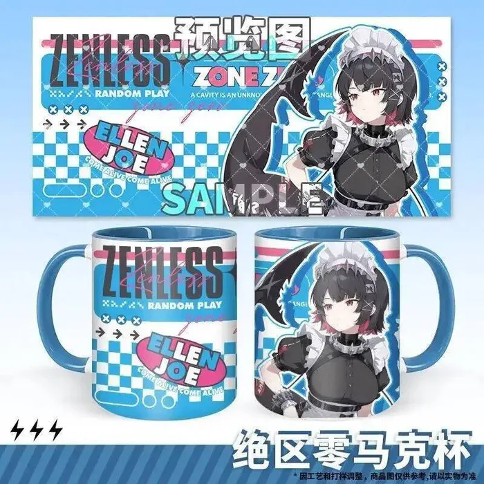 Zenless Zone Zero Ellen Joe Jane Doe тематическая модная керамическая кофейная кружка с героями мультфильмов, чашка для воды для косплея, милый студенческий подарок на день рождения Ani
Zenless Zone Zero Ellen Joe Jane Doe тематическая модная керамическая кофейная кружка с героями мультфильмов, чашка для воды для косплея, милый студенческий подарок на день рождения Ani