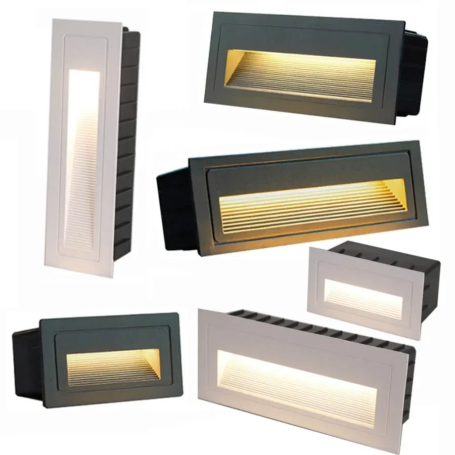 3W 6W Outdoor LED stair light Waterproof Recessed LED Step Light Waterproof LED footlight Garden Wall Porch Light
3W 6W Outdoor LED stair light Waterproof Recessed LED Step Light Waterproof LED footlight Garden Wall Porch Light