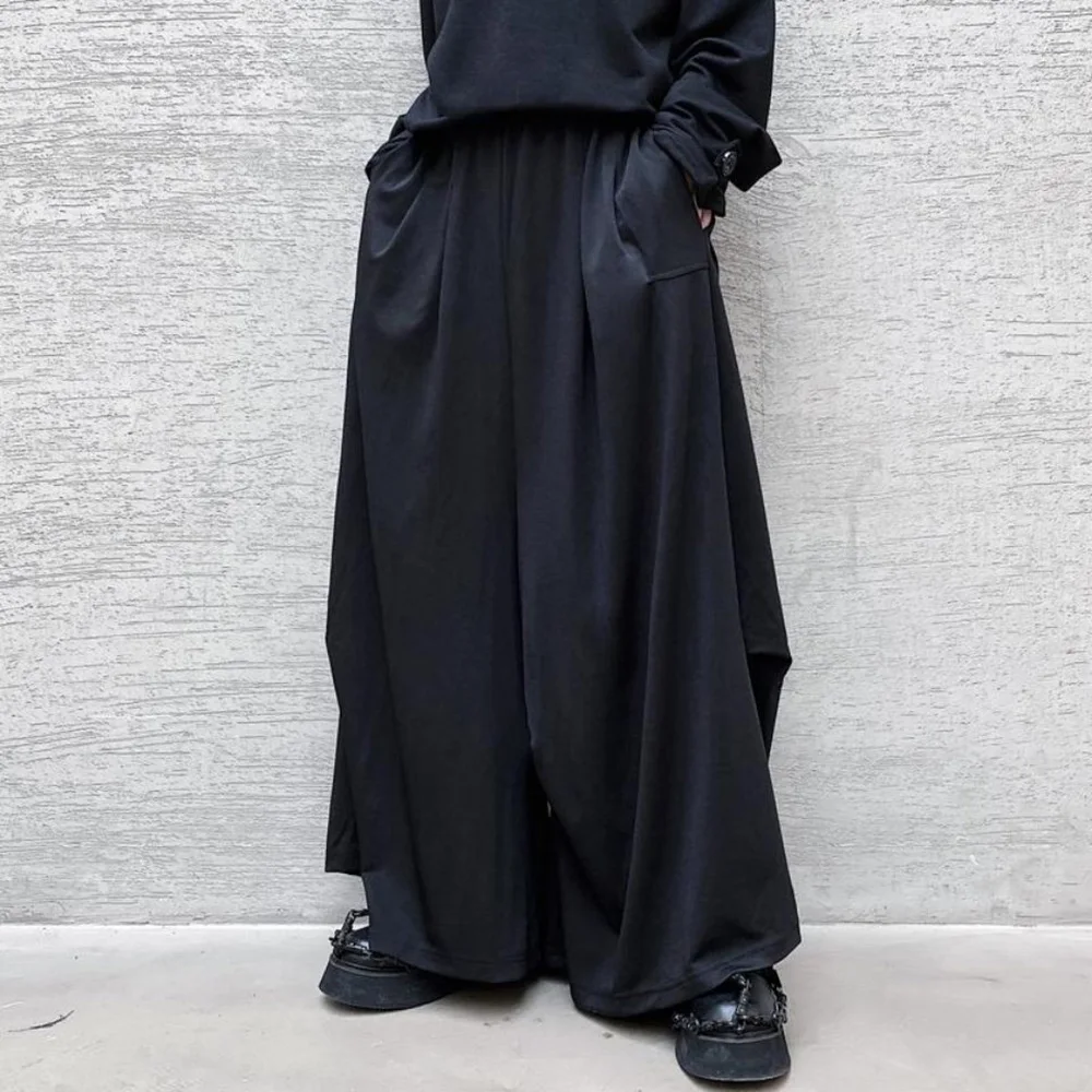 2025 Summer New Men's Solid Color Skirt Pants Korean Style Fashion Casual Trend Simple Breathable Loose Oversize Men's Bottoms
2025 Summer New Men's Solid Color Skirt Pants Korean Style Fashion Casual Trend Simple Breathable Loose Oversize Men's Bottoms