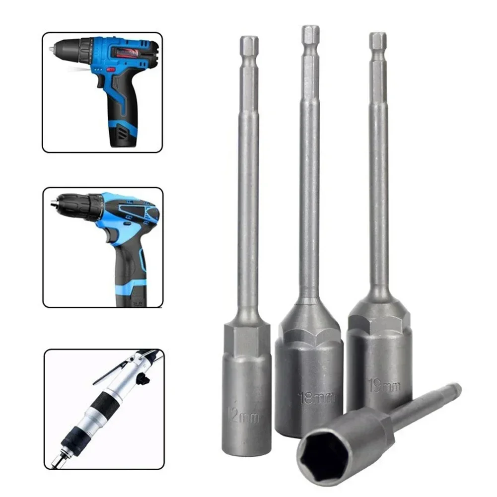 1pc 5.5mm-19mm Hexagon Nut Driver Drill Bits Adapter Socket Wrench Extension Sleeve Nozzles For Pneumatic Electric Screwdriver
1pc 5.5mm-19mm Hexagon Nut Driver Drill Bits Adapter Socket Wrench Extension Sleeve Nozzles For Pneumatic Electric Screwdriver
