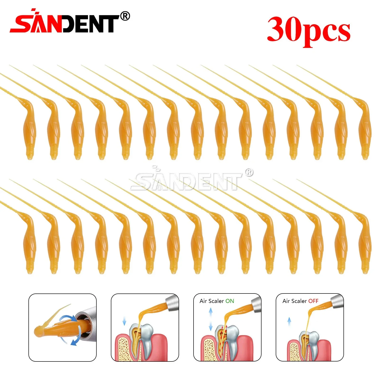 10Packs/30PCS Dental Endodontic Endo Irrigation Needle Tip Disposable Root Canal Syringe Tips
10Packs/30PCS Dental Endodontic Endo Irrigation Needle Tip Disposable Root Canal Syringe Tips