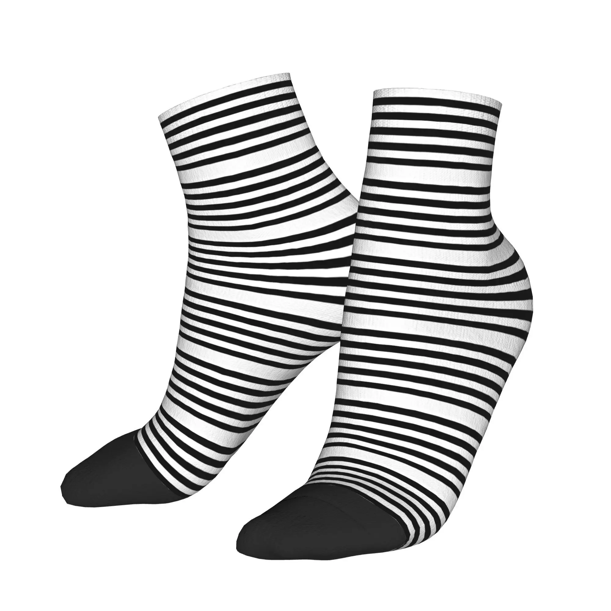 Black and White Stripes Socks Harajuku Sweat Absorbing Stockings All Season Socks Accessories for Man's Woman's Birthday Present
Black and White Stripes Socks Harajuku Sweat Absorbing Stockings All Season Socks Accessories for Man's Woman's Birthday Present