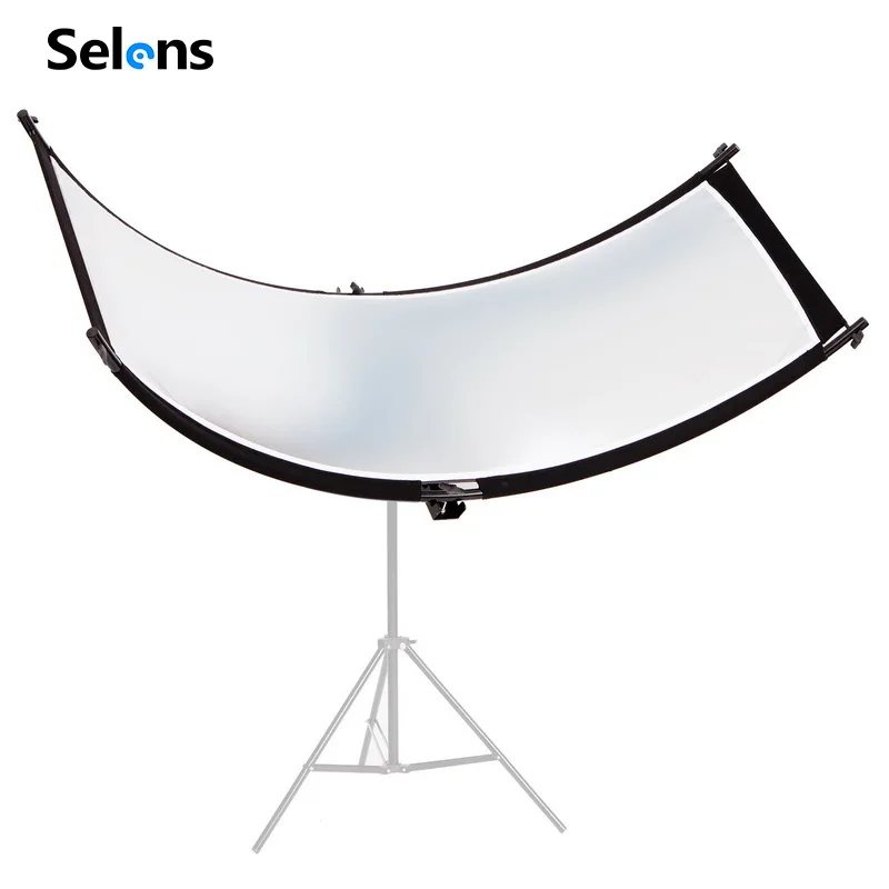 Selens 4 in 1 U-Shape Curved Light Reflector Adjustable Lighting Diffuser Kit for Photography Studio Lighting with Carrying bag
Selens 4 in 1 U-Shape Curved Light Reflector Adjustable Lighting Diffuser Kit for Photography Studio Lighting with Carrying bag