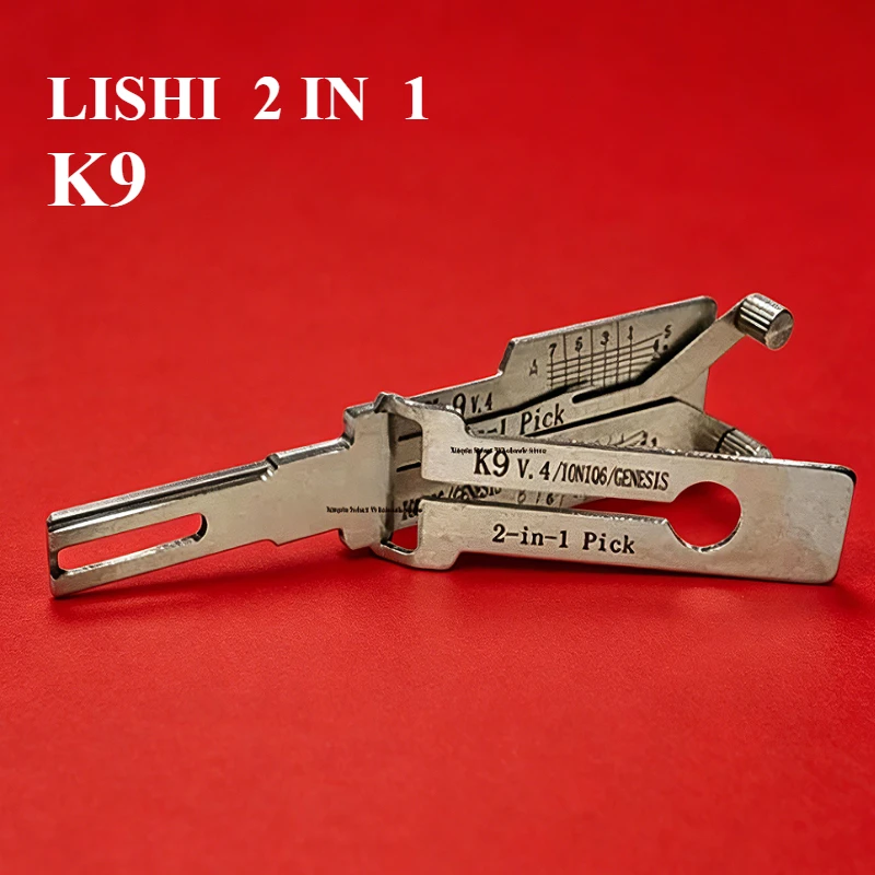 2026 NEW K9 V.4 Locksmith Tool 2 in 1 Pick and Decoder for Vehicle Door Lock Opening Repair Hardware Tool Accessories Ganzua
2026 NEW K9 V.4 Locksmith Tool 2 in 1 Pick and Decoder for Vehicle Door Lock Opening Repair Hardware Tool Accessories Ganzua