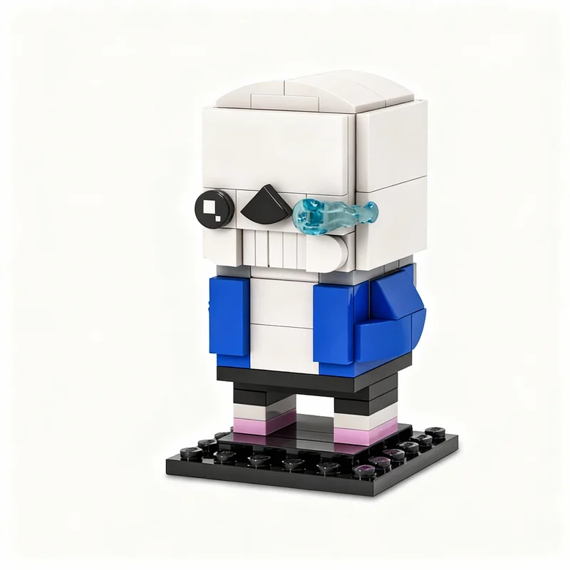 105pcs MOC Sans Undertale Brickheadz Model Building Blocks Construction Toy Christmas Gifts DIY Creative Idea Education Assemble
105pcs MOC Sans Undertale Brickheadz Model Building Blocks Construction Toy Christmas Gifts DIY Creative Idea Education Assemble