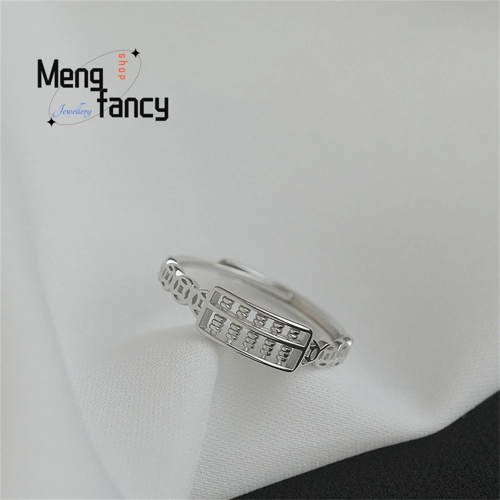 New Abacus Coin Ring Is A Niche Design For Women Fashionable Individual And High-End. Opening Is Adjustable Exquisite Elegant
New Abacus Coin Ring Is A Niche Design For Women Fashionable Individual And High-End. Opening Is Adjustable Exquisite Elegant
