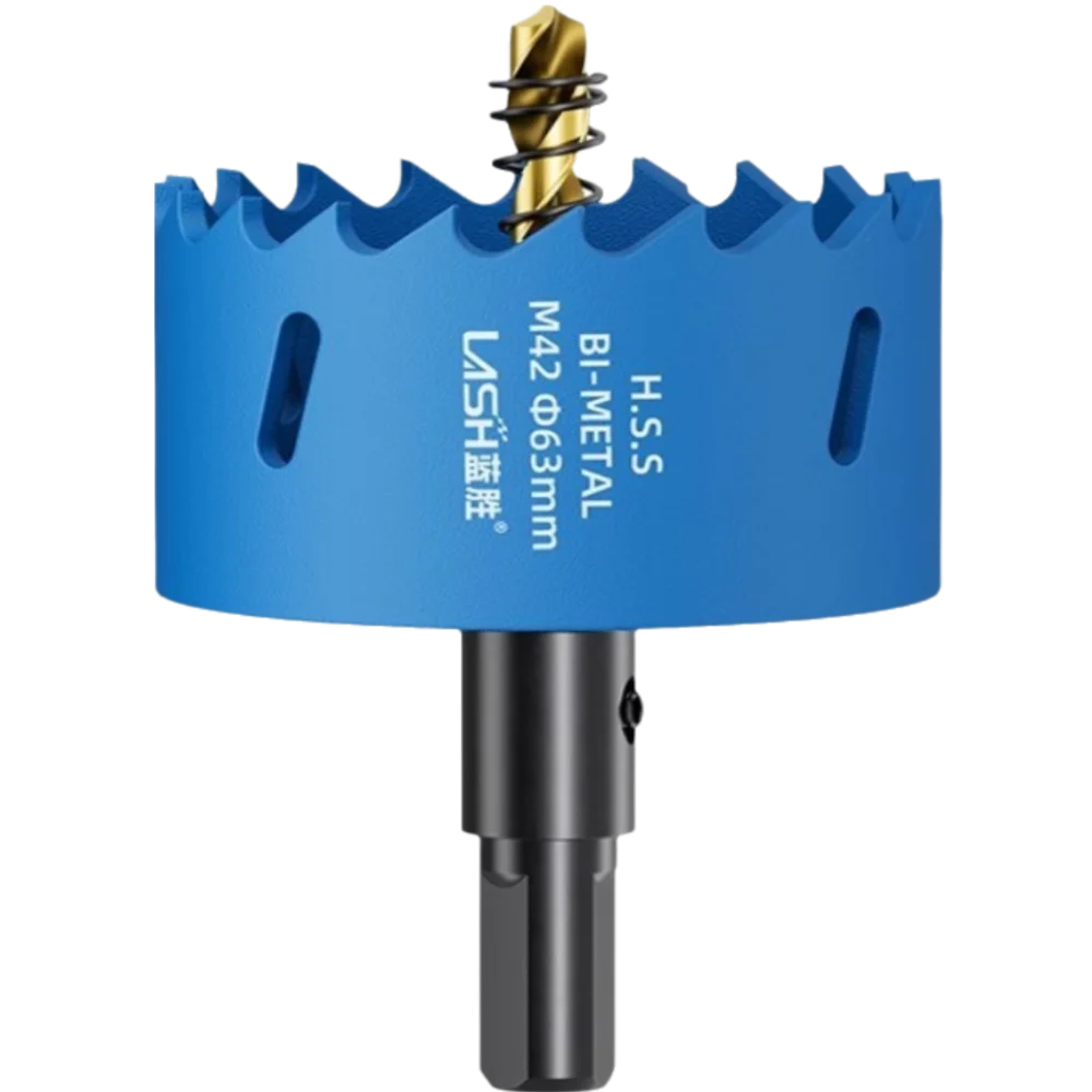 50-65mm Hole Saw Drill Bit Easy Chip Removal No Slipping Wood Drilling Crown Wear Resistant HSS Steel Bimetal Hole Opener
50-65mm Hole Saw Drill Bit Easy Chip Removal No Slipping Wood Drilling Crown Wear Resistant HSS Steel Bimetal Hole Opener