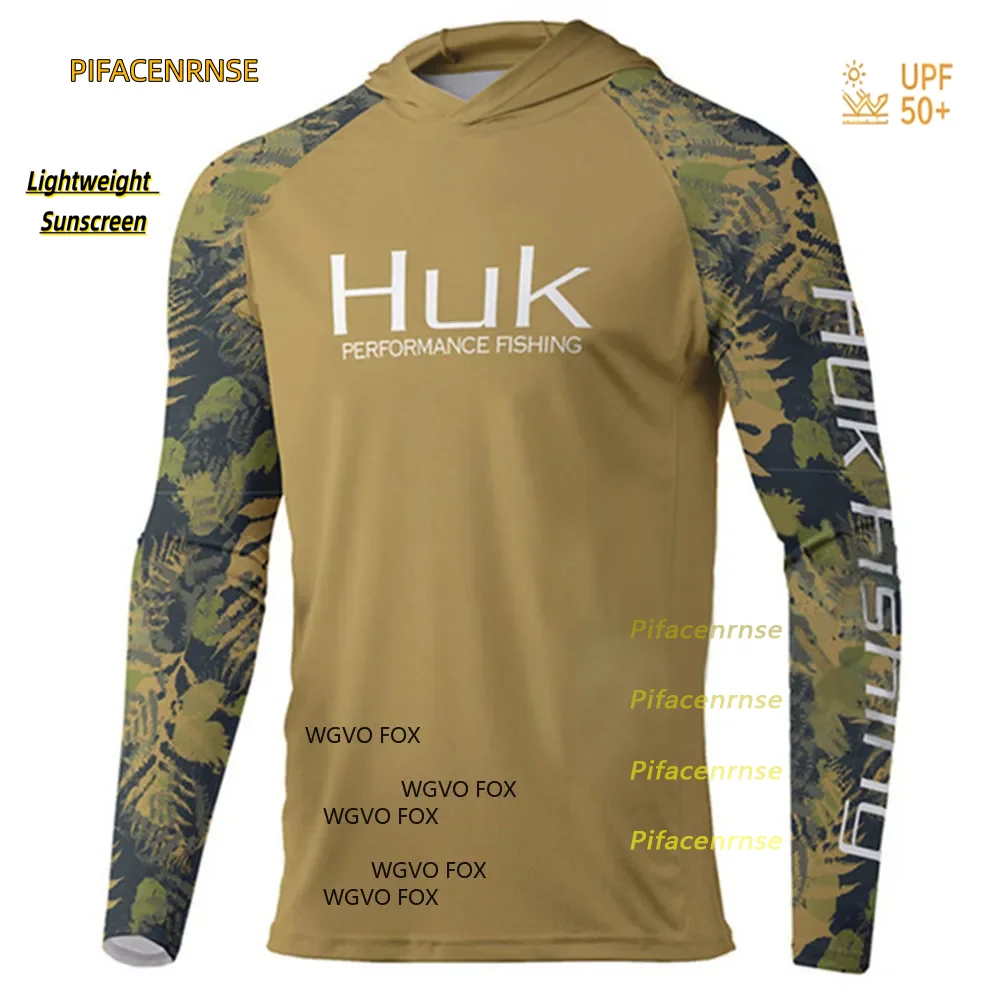 HUK Fishing Shirt Hooded Sun Protection UV Resistant Loose Fit Outdoor Milk Silk
HUK Fishing Shirt Hooded Sun Protection UV Resistant Loose Fit Outdoor Milk Silk