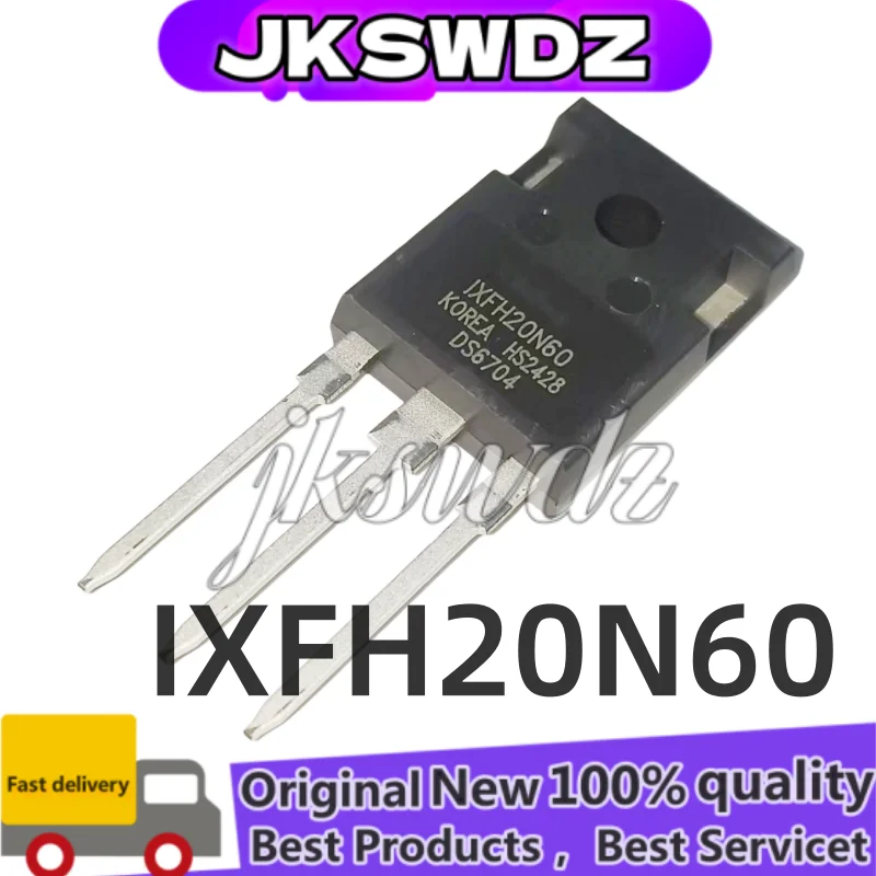 10pcs Original 100% New IXFH20N60 IXFH20N60Q FET 20A600V chipsetJSWDZ
10pcs Original 100% New IXFH20N60 IXFH20N60Q FET 20A600V chipsetJSWDZ