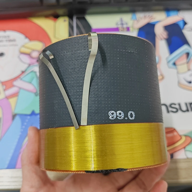 1PCS 99MM Imported Glass Fiber Skeleton Woofer Voice Coil Speaker Pure Aluminum Flat Wire 99core
1PCS 99MM Imported Glass Fiber Skeleton Woofer Voice Coil Speaker Pure Aluminum Flat Wire 99core