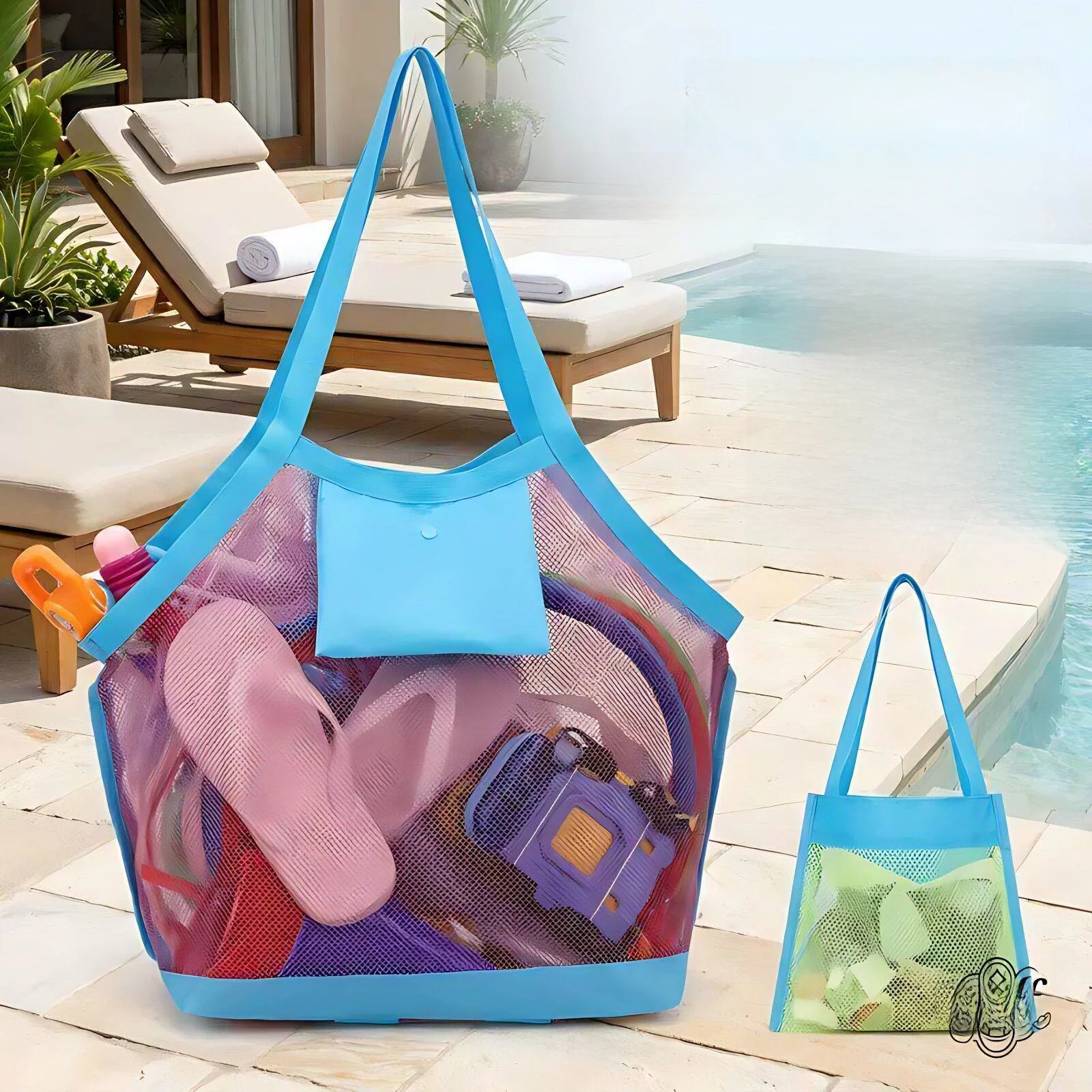 Portable Swimming Bag Fitness Sports Bag Beach Large Capacity Handheld Net Bag Storage for Swimwear Multi-Functional Bag
Portable Swimming Bag Fitness Sports Bag Beach Large Capacity Handheld Net Bag Storage for Swimwear Multi-Functional Bag