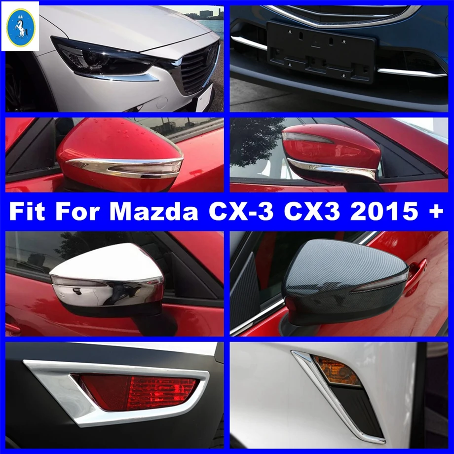 Car Front Grille Rear / Fog Lights Lamp / Eyelid Rearview Mirror Stripes Cover Trim For Mazda CX-3 CX3 2015 - 2021 Accessories
Car Front Grille Rear / Fog Lights Lamp / Eyelid Rearview Mirror Stripes Cover Trim For Mazda CX-3 CX3 2015 - 2021 Accessories