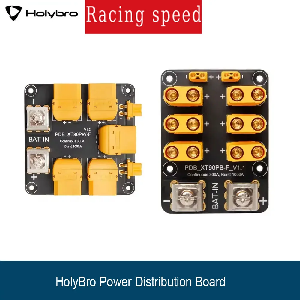 HolyBro Power Distribution Board (PDB) 300A Top Entry / Side Entry
HolyBro Power Distribution Board (PDB) 300A Top Entry / Side Entry