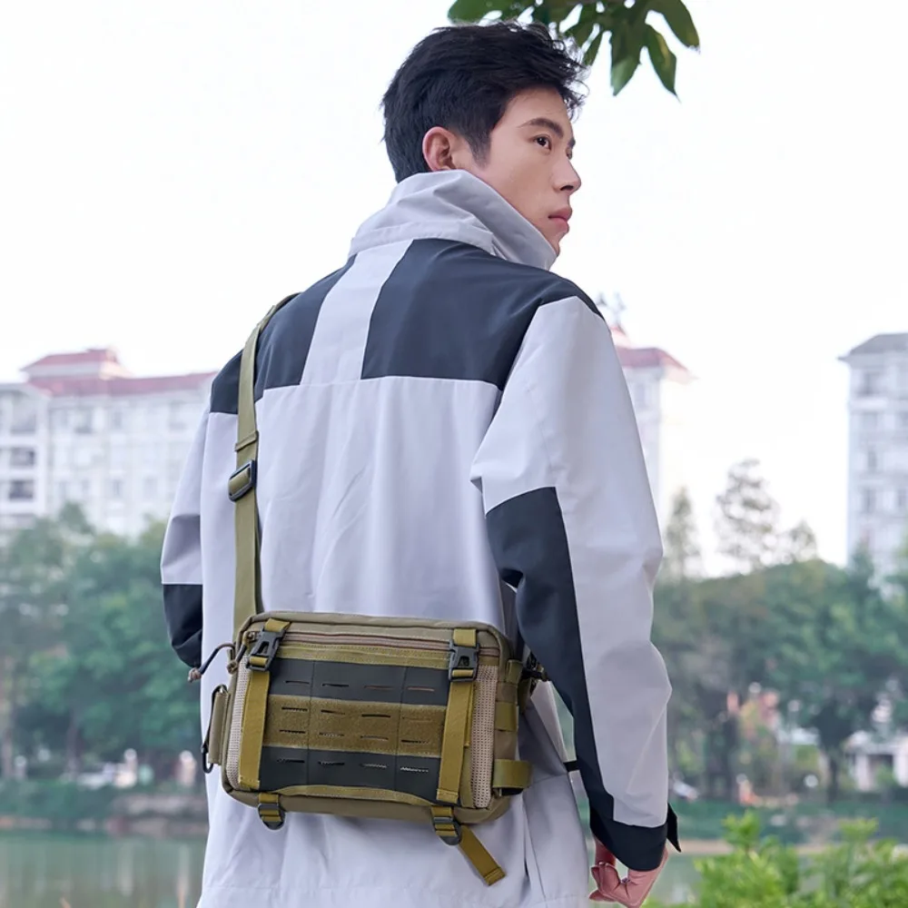 New casual field camping tactical vest new functional vest breast bag men's leisure sports camouflage backpack
New casual field camping tactical vest new functional vest breast bag men's leisure sports camouflage backpack