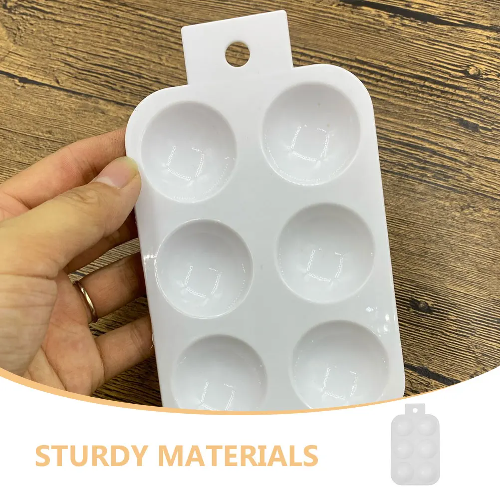 6 Pcs for Palette Compact Watercolor White Plastic Painting Colour Mixing Tray Travel
6 Pcs for Palette Compact Watercolor White Plastic Painting Colour Mixing Tray Travel