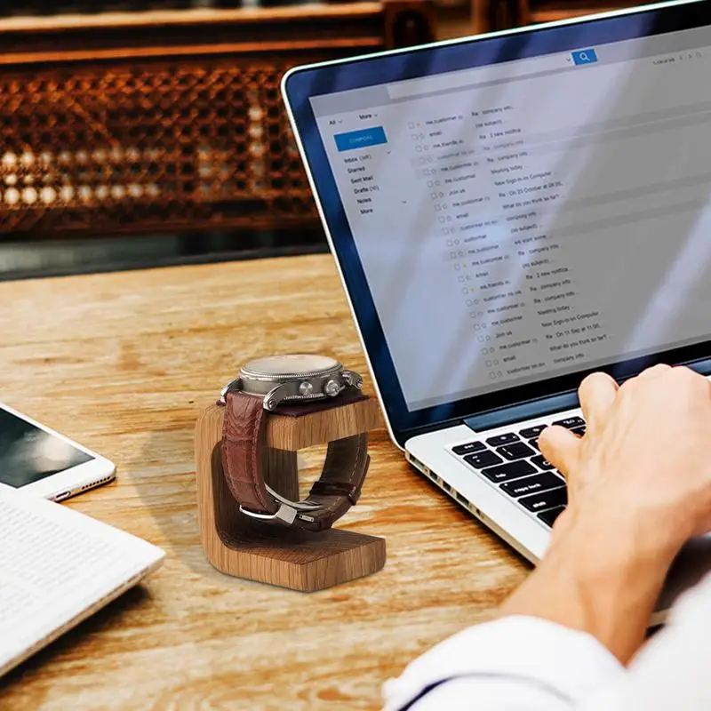 Деревянная подставка для часов с верхним слоем из искусственной кожи, декоративный орнамент в скандинавском стиле, дисплей для часов, подставка для часов из цельного дерева
Деревянная подставка для часов с верхним слоем из искусственной кожи, декоративный орнамент в скандинавском стиле, дисплей для часов, подставка для часов из цельного дерева