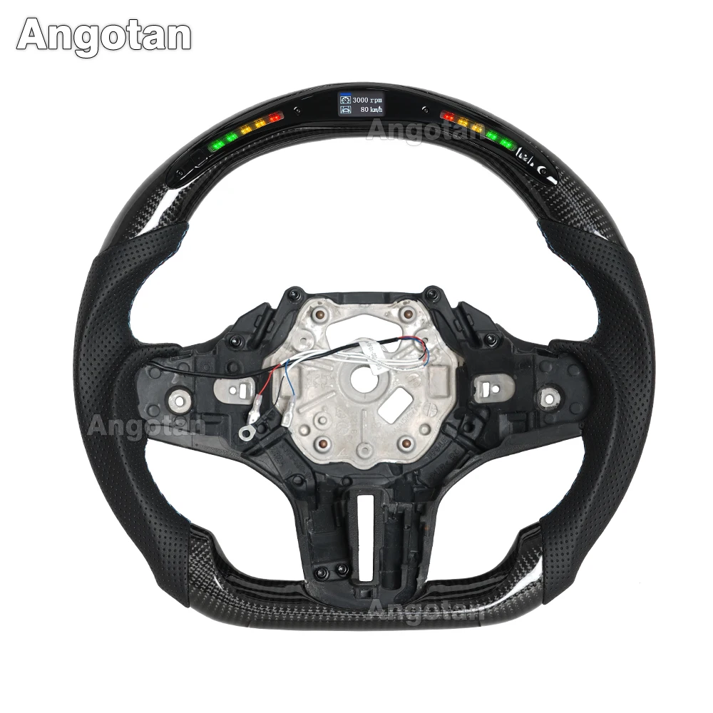 Real Carbon Fiber Smart LEDSteering Wheel for Bmw G20 3 Series M3 M4 G80 G82 G83 F4x G2x G20 M Sport (With LED Indicator)
Real Carbon Fiber Smart LEDSteering Wheel for Bmw G20 3 Series M3 M4 G80 G82 G83 F4x G2x G20 M Sport (With LED Indicator)