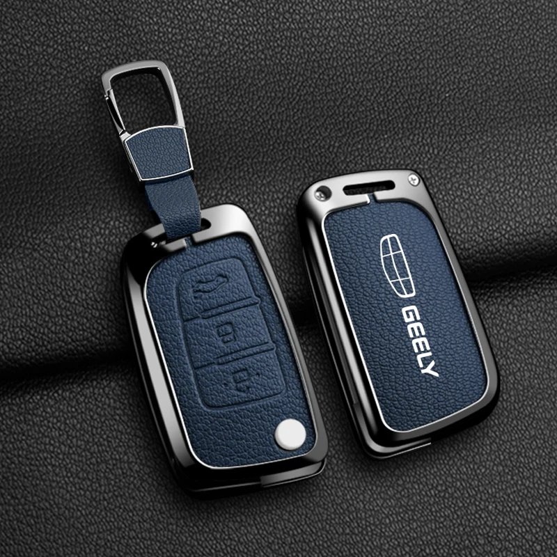 For Geely GX3 EC7 EC8 GC6 EC715 EC718 Emgrand7 EU7 EC7-RV EC718-RV 3 Buttons Metal Leather Car Key Case Cover Protect Shell
For Geely GX3 EC7 EC8 GC6 EC715 EC718 Emgrand7 EU7 EC7-RV EC718-RV 3 Buttons Metal Leather Car Key Case Cover Protect Shell