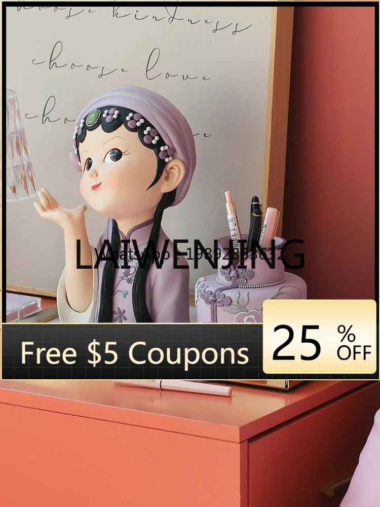 7ZSP Light Luxury Cheongsam Vase Chinese High Sense Living Room Flower Arrangement Hallway TV Wine Cabinet Home Decorations
7ZSP Light Luxury Cheongsam Vase Chinese High Sense Living Room Flower Arrangement Hallway TV Wine Cabinet Home Decorations