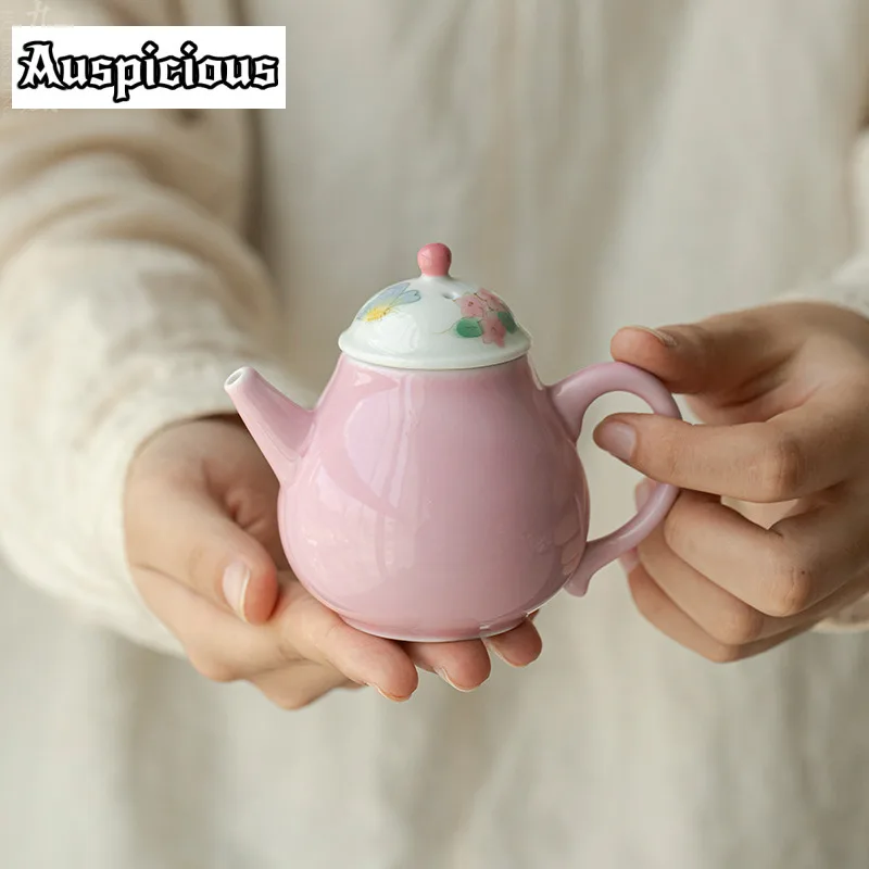 125ml Underglaze Color Teapot Hand Drawn Embroidered Ball Flower Teapot Zen Ceramic Filter Pot Retro Tea Maker Kettle Craft Gift
125ml Underglaze Color Teapot Hand Drawn Embroidered Ball Flower Teapot Zen Ceramic Filter Pot Retro Tea Maker Kettle Craft Gift