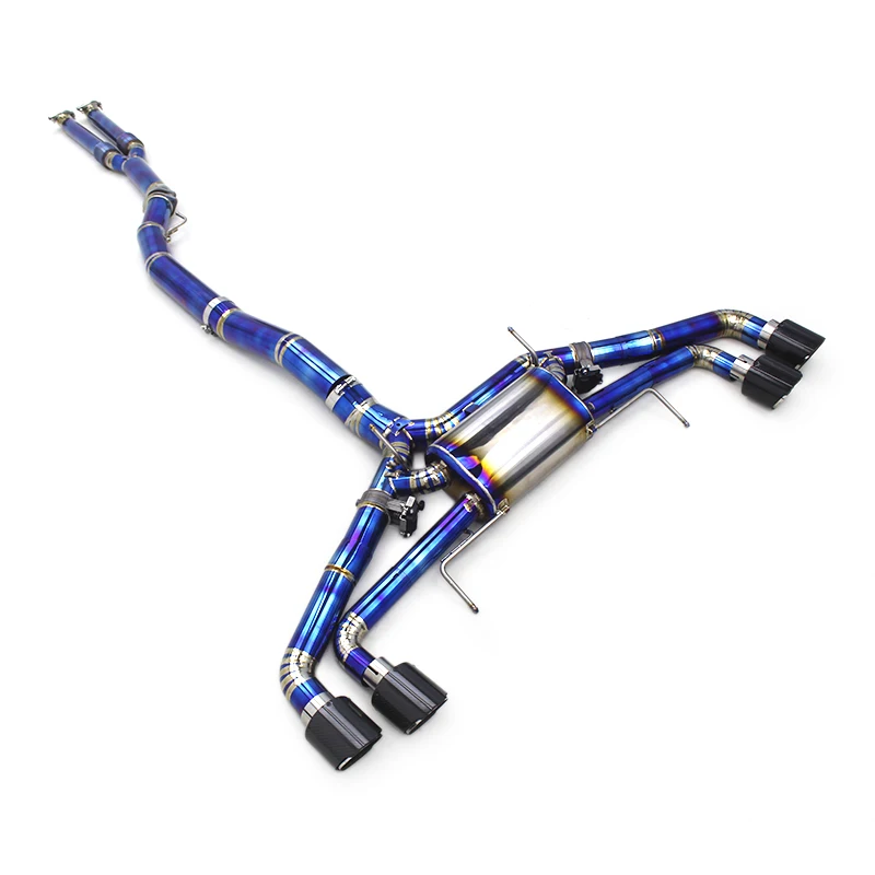 Yooking Valvetronic Exhaust System For Nissan GTR/GT-R R35 3.8TT 2008-2023 Y Front Mid Pipe Titanium Catback Muffler Quad Tips
Yooking Valvetronic Exhaust System For Nissan GTR/GT-R R35 3.8TT 2008-2023 Y Front Mid Pipe Titanium Catback Muffler Quad Tips