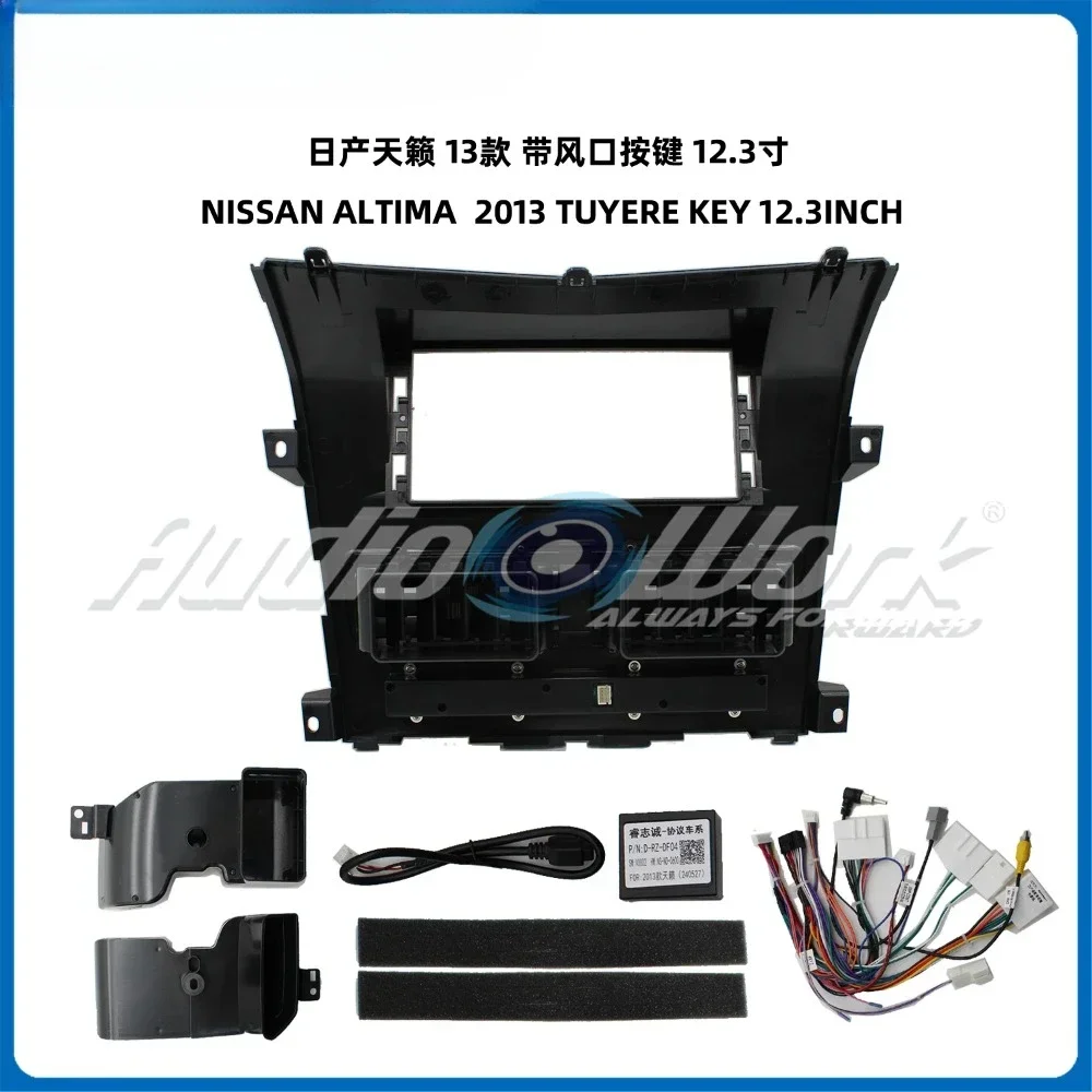 12.3 inch 2 Din Car Audio Frame GPS Navigation Fascia Panel Car DVD Plastic Frame Fascia For 2013 NISSAN ALTIMA TUYERE KEY
12.3 inch 2 Din Car Audio Frame GPS Navigation Fascia Panel Car DVD Plastic Frame Fascia For 2013 NISSAN ALTIMA TUYERE KEY