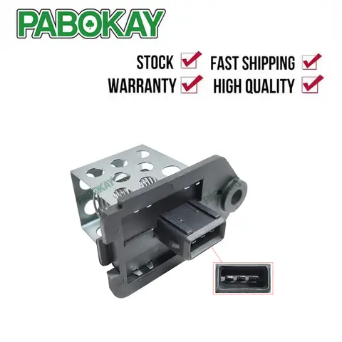 FOR PEUGEOT 206, 206+, 206 CC SW, 307, 307 CC SW HEATER BLOWER MOTOR FAN RESISTOR 1267E3 1267.E3 9641212480