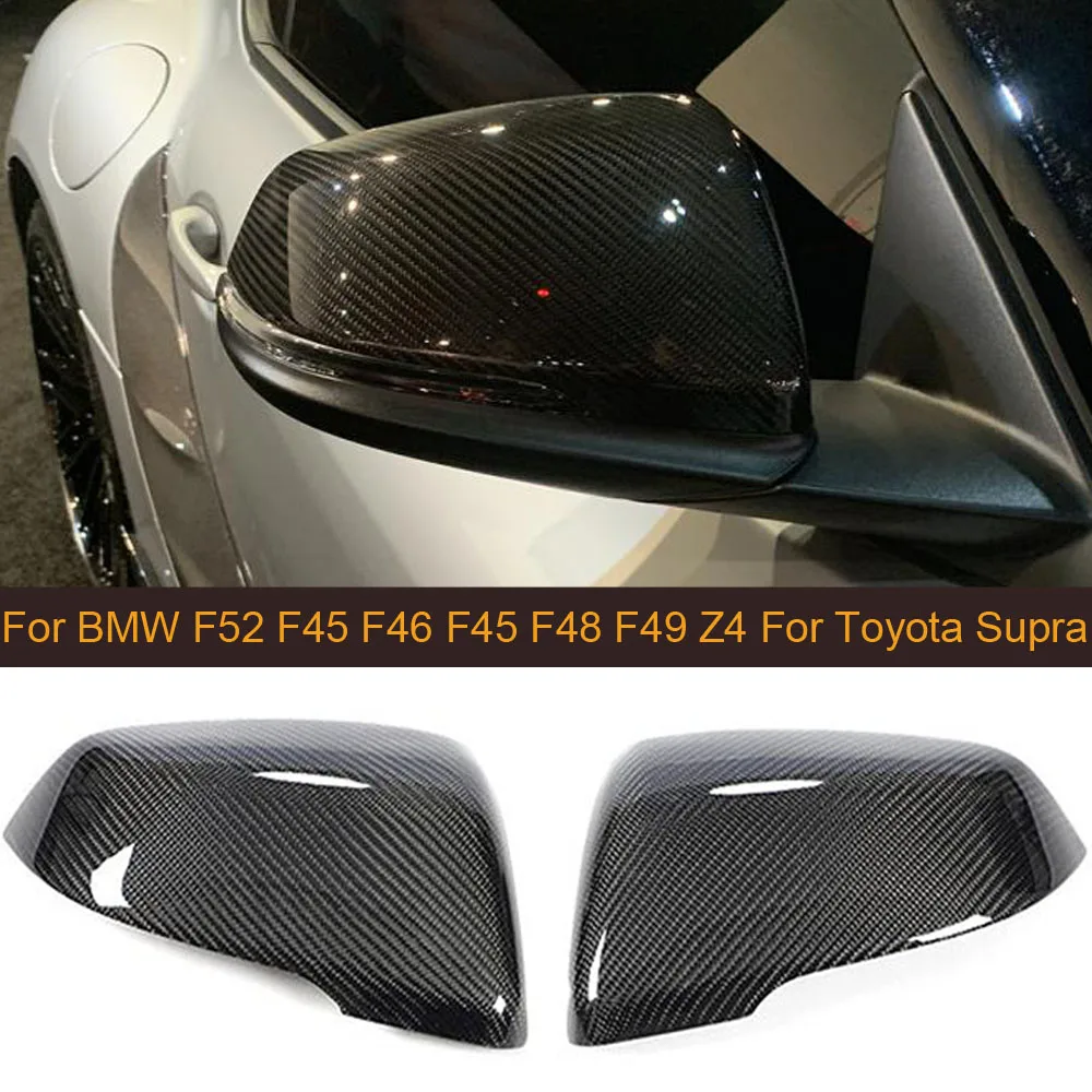 Carbon Fiber Rearview Mirror Cover For BMW F52 F45 F46 F45 F48 F49 Z4 For Toyota Supra 2016-2020 Side Mirror Caps Covers
Carbon Fiber Rearview Mirror Cover For BMW F52 F45 F46 F45 F48 F49 Z4 For Toyota Supra 2016-2020 Side Mirror Caps Covers