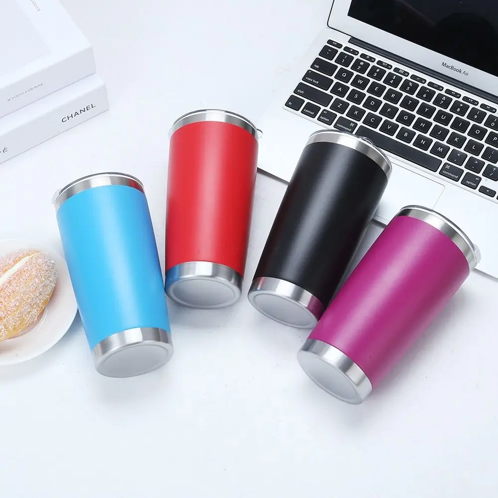 20oz Capacity Travel Insulated Tumbler Double-Walled Vacuum Insulated Stainless Steel Thermal Mug BPA Free with Lid
20oz Capacity Travel Insulated Tumbler Double-Walled Vacuum Insulated Stainless Steel Thermal Mug BPA Free with Lid