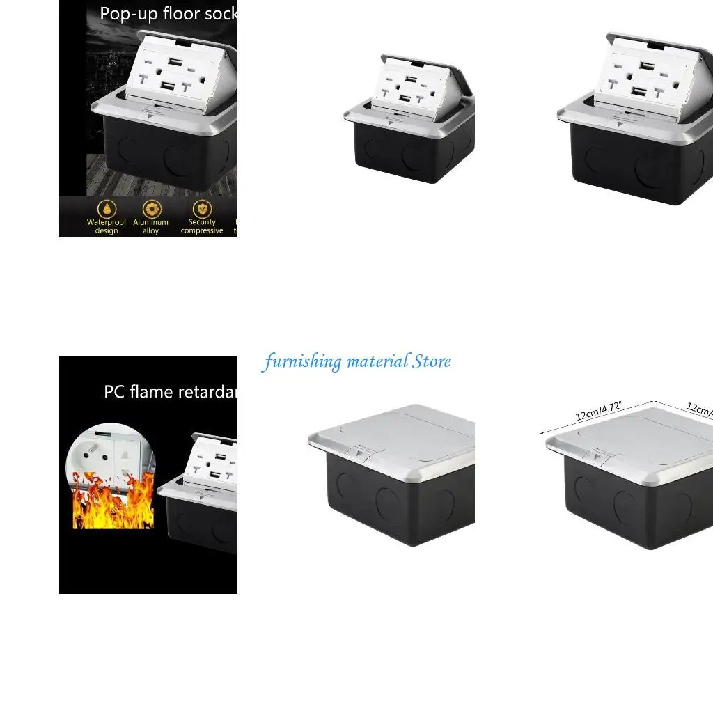 Y5GD Pop-up Power Strip Date Hub Connection Box Aluminum Alloy Pop-up US Outlet Box
Y5GD Pop-up Power Strip Date Hub Connection Box Aluminum Alloy Pop-up US Outlet Box