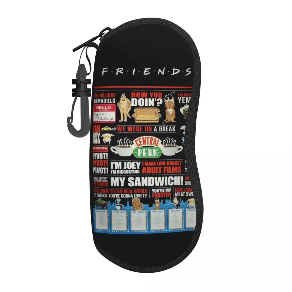 Friends Central Perk TV Glasses Case Men Women New Accessories Cartoon American Reading Storage Box Office Eyewear Container
Friends Central Perk TV Glasses Case Men Women New Accessories Cartoon American Reading Storage Box Office Eyewear Container