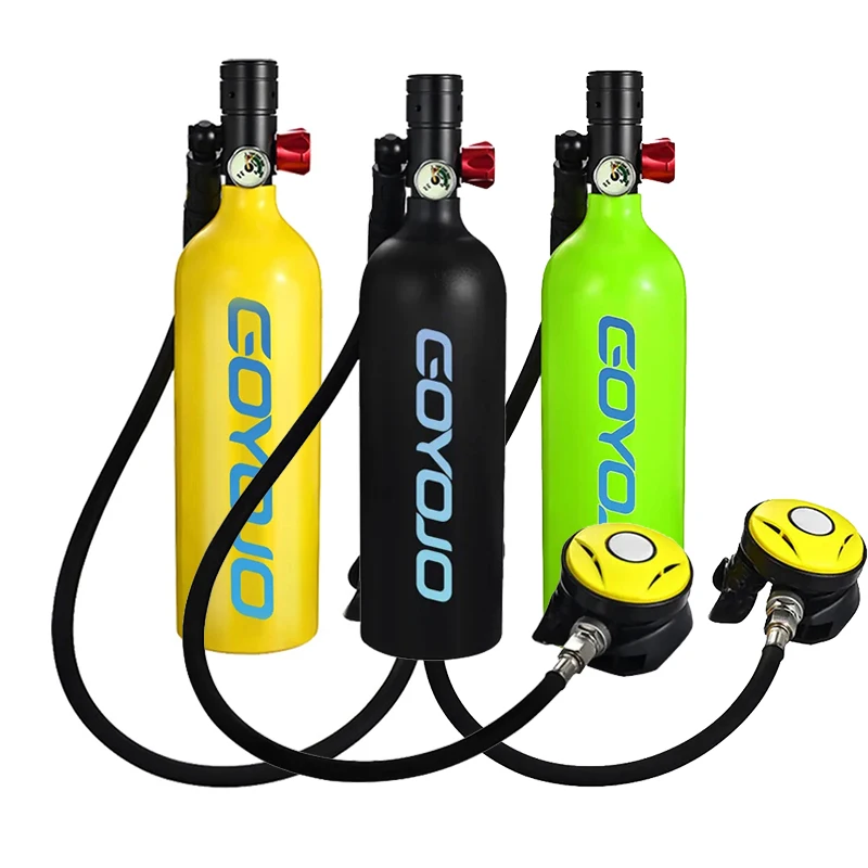 15-20 Minutes Scuba Diving Oxygen Tank 1L Diving Tanks Cylinder Underwater Breather for With Breathing Valve
15-20 Minutes Scuba Diving Oxygen Tank 1L Diving Tanks Cylinder Underwater Breather for With Breathing Valve