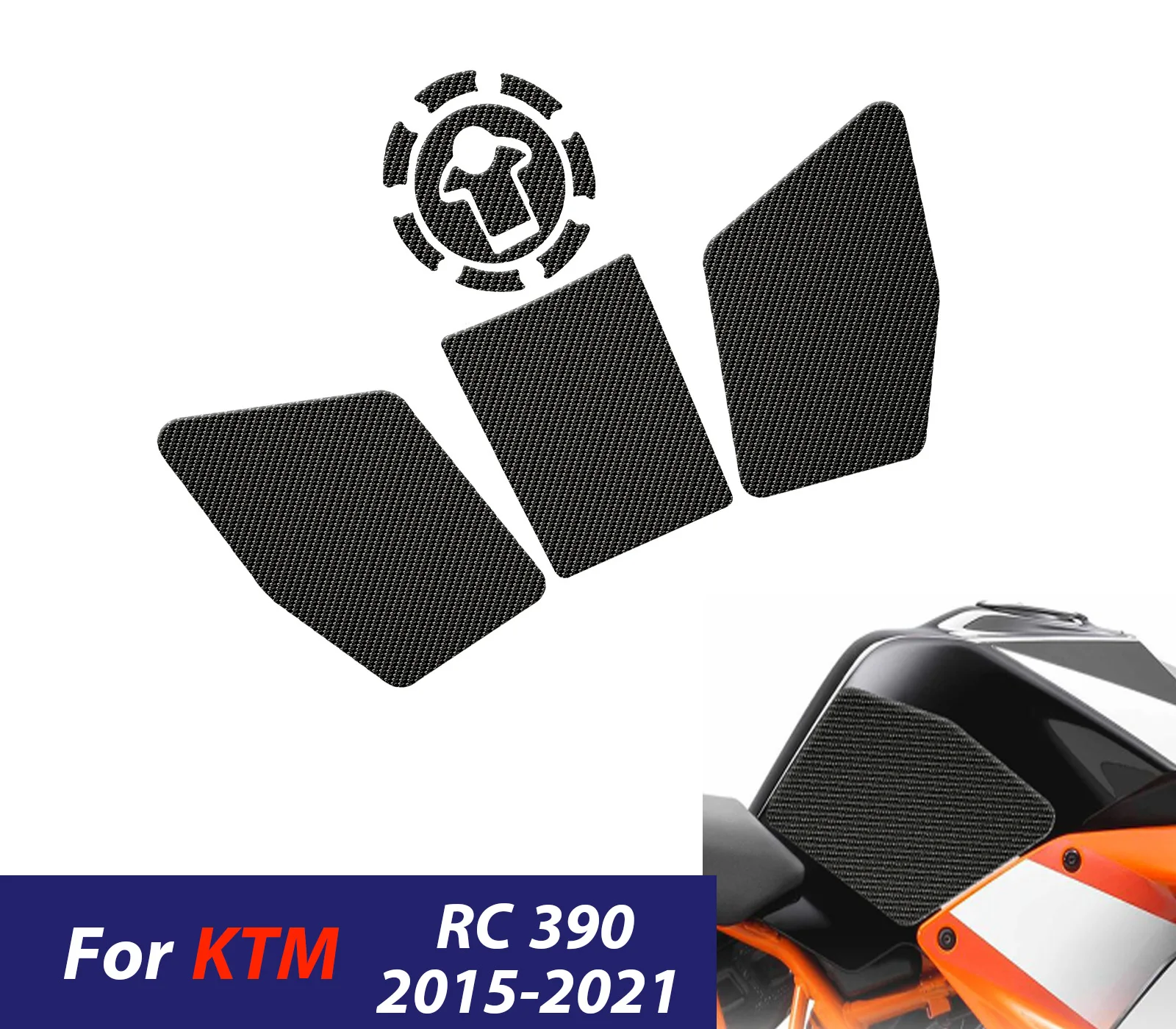 Motorcycle Tank Traction Side Pad For KTM RC 390 2015-2021 RC390 Gas Fuel Knee Grip Decal Sticker Protect Accessories
Motorcycle Tank Traction Side Pad For KTM RC 390 2015-2021 RC390 Gas Fuel Knee Grip Decal Sticker Protect Accessories