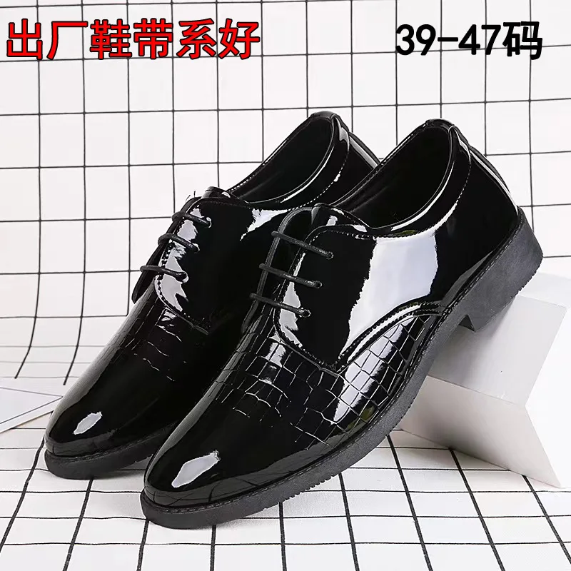 Large Size Mirrored Men's Business Formal Leather Shoes Korean Casual Men's Shiny Youth Versatile Leather Shoes
Large Size Mirrored Men's Business Formal Leather Shoes Korean Casual Men's Shiny Youth Versatile Leather Shoes
