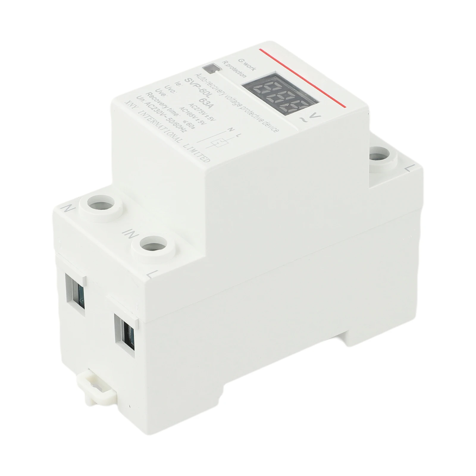 Industrial Applications 80*70*40 Mm 230V Voltage Protector Automatic Voltage Protection Device Modular Protection
Industrial Applications 80*70*40 Mm 230V Voltage Protector Automatic Voltage Protection Device Modular Protection