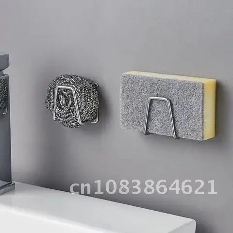 New Kitchen Wall Hooks Stainless Steel Sink Sponges Holder Self Adhesive Drain Drying Rack Accessories Storage Organizer
New Kitchen Wall Hooks Stainless Steel Sink Sponges Holder Self Adhesive Drain Drying Rack Accessories Storage Organizer