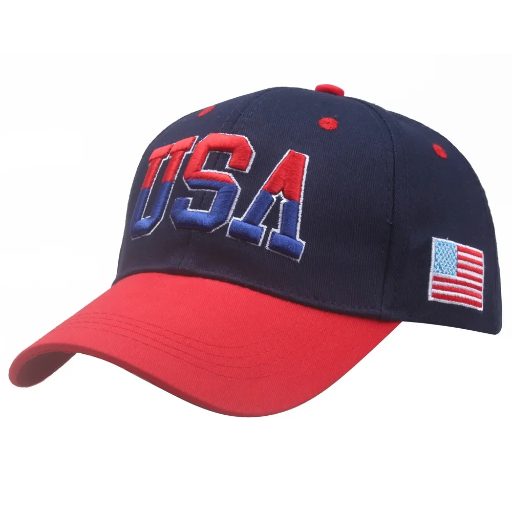 Unisex America Embroidery Hip Hop Caps Gorras Pet New Brand USA Flag Baseball Cap For Men Women Cotton Snapback Hat
Unisex America Embroidery Hip Hop Caps Gorras Pet New Brand USA Flag Baseball Cap For Men Women Cotton Snapback Hat