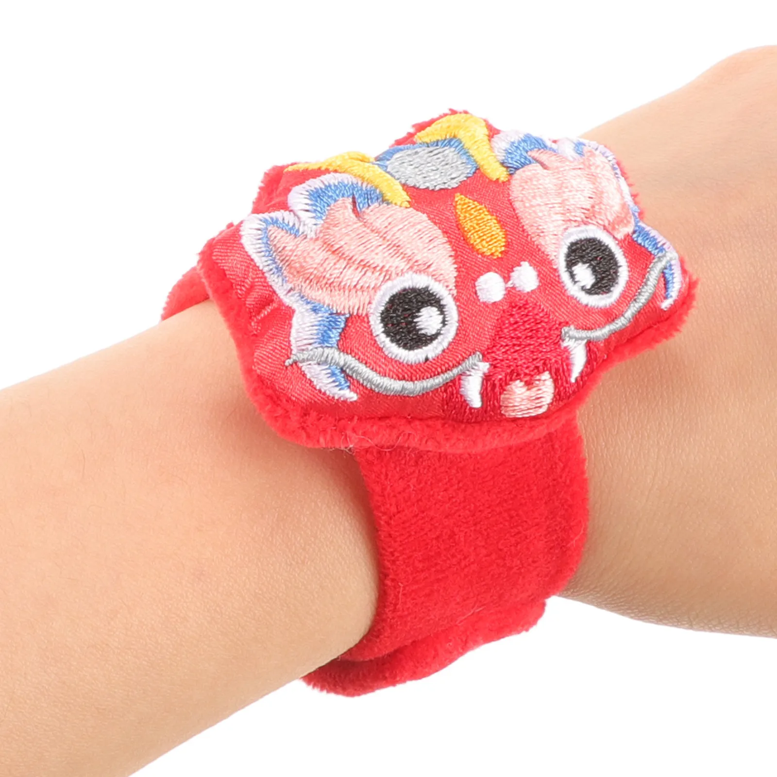 2Pcs Chinese Dragon Slap Bracelet Cloth Snap Wristband for Kids New Year Party Favor Spring Festival Decorative Fun Interactive
2Pcs Chinese Dragon Slap Bracelet Cloth Snap Wristband for Kids New Year Party Favor Spring Festival Decorative Fun Interactive
