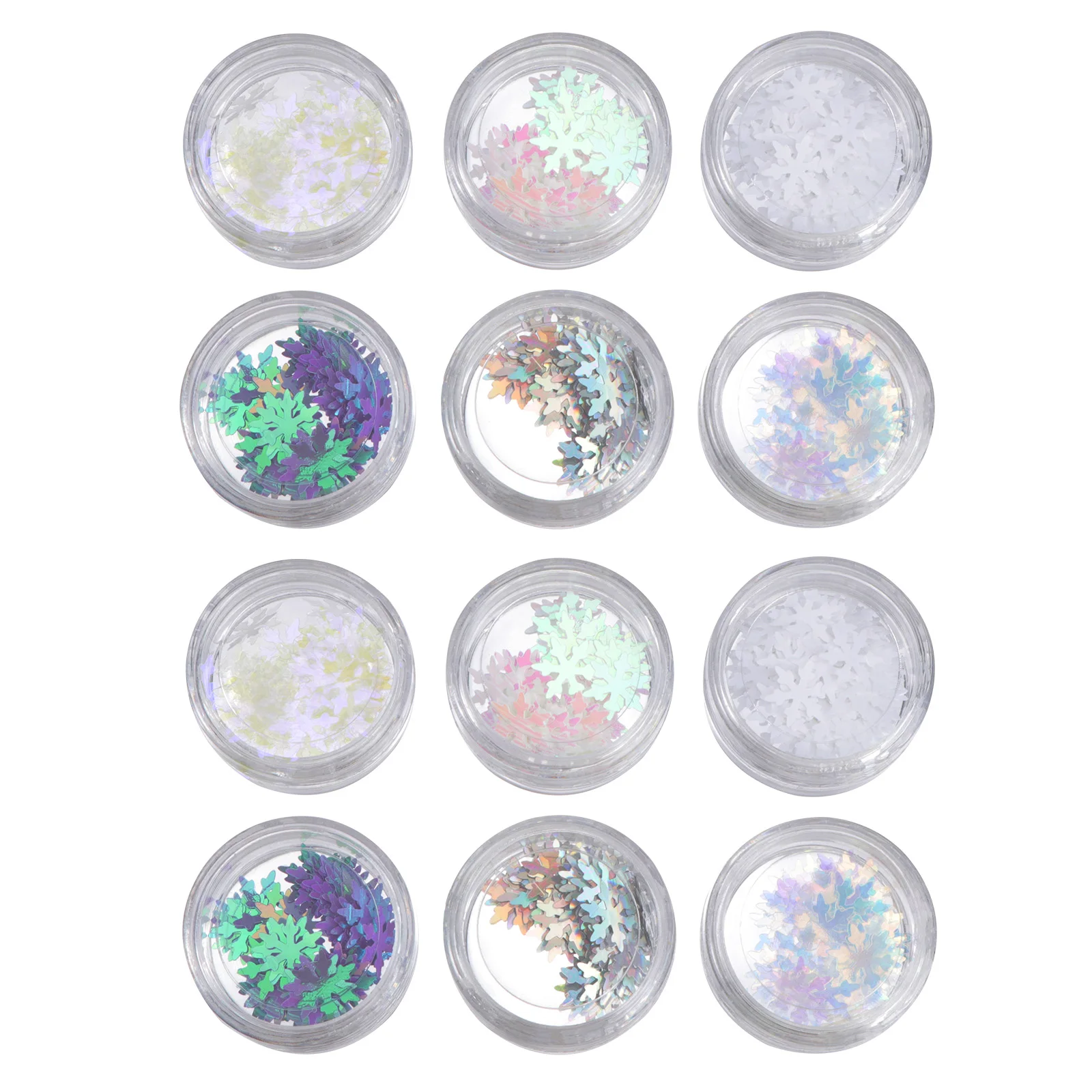 12 Pcs Nail Sequins Set Shiny Snowflake Decor Creative Manicure Pretty Paillette Durable Lightweight Home Salon Use Nail
12 Pcs Nail Sequins Set Shiny Snowflake Decor Creative Manicure Pretty Paillette Durable Lightweight Home Salon Use Nail